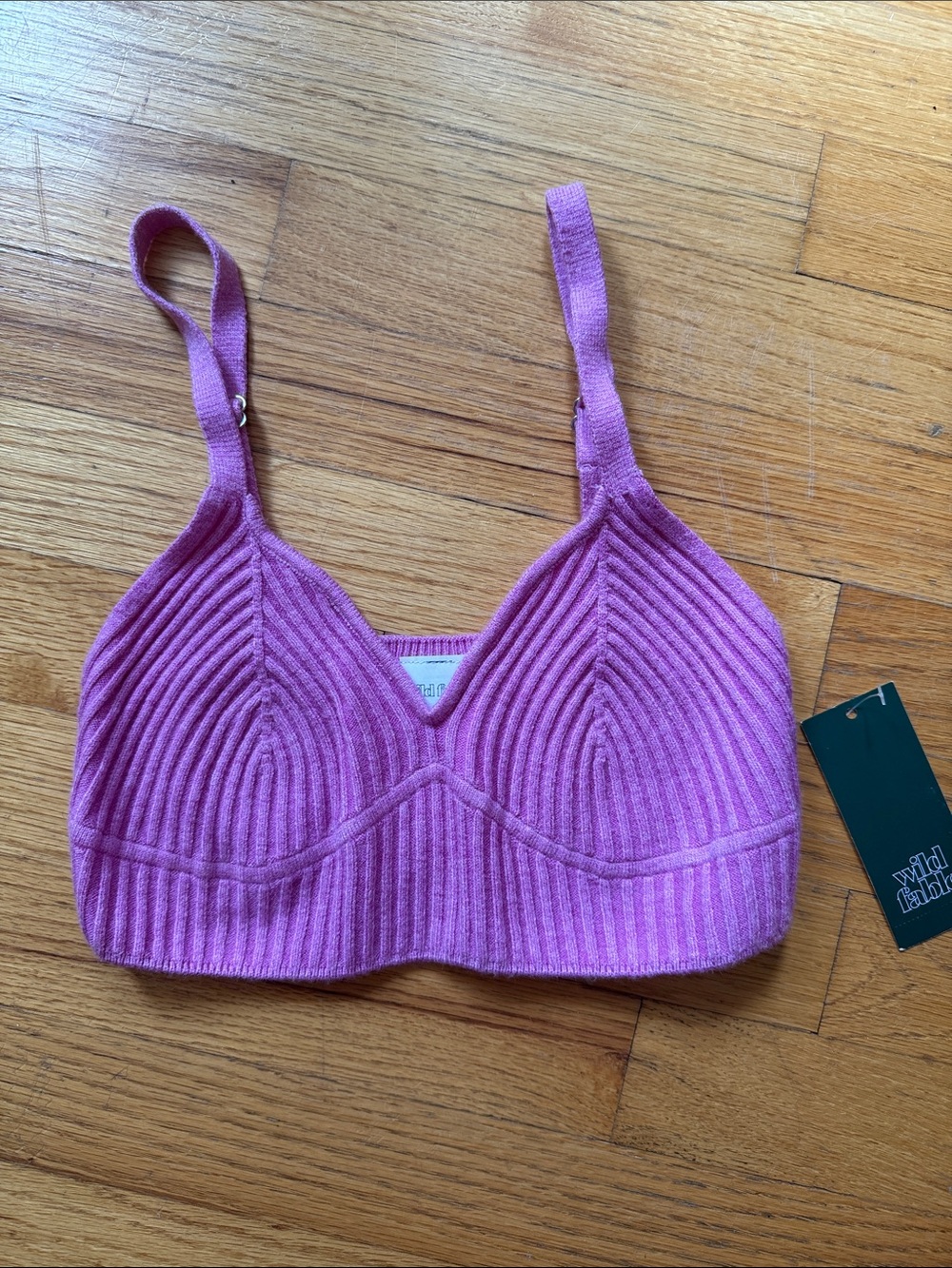 Target Wild Fable Knitted Bralette
